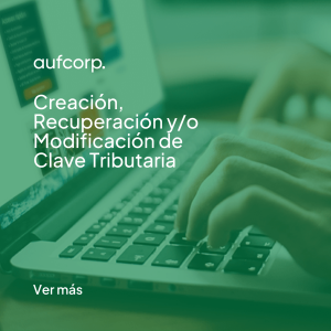 Creación, Recuperación y/o Modificación de Clave Tributaria