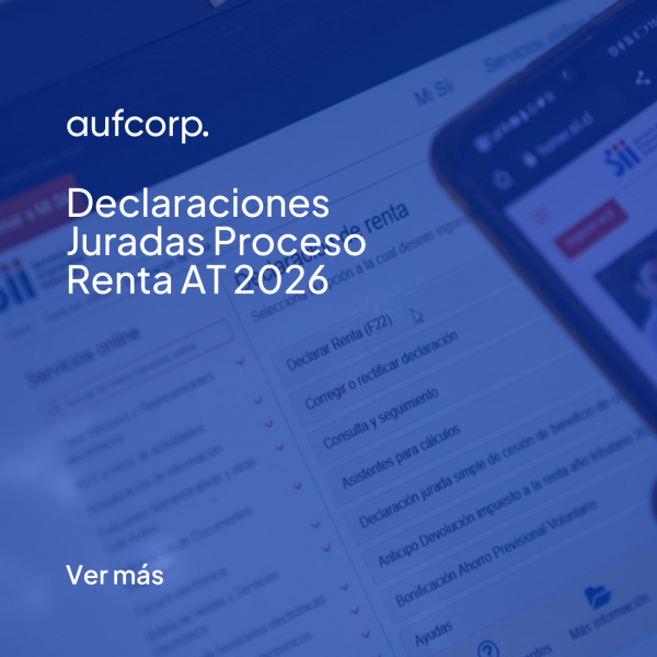 Declaraciones Juradas Proceso Renta AT 2026